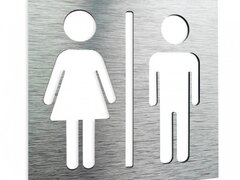 Semn pentru wc femeie si barbat